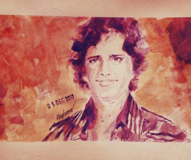Shashi Kapoor, a portrait by Vijaykumar Kakade