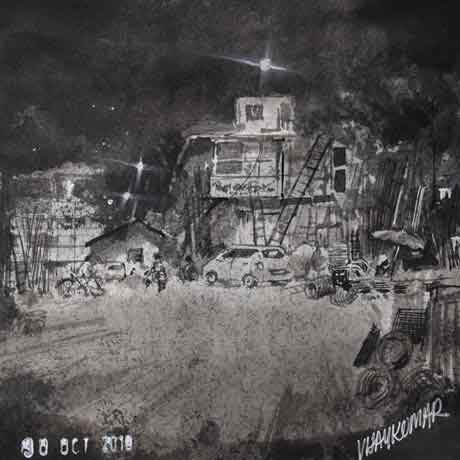 The Cane Lane Notebook Artwork – Timelapse