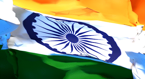 India Flag animation by Vijaykumar Kakade