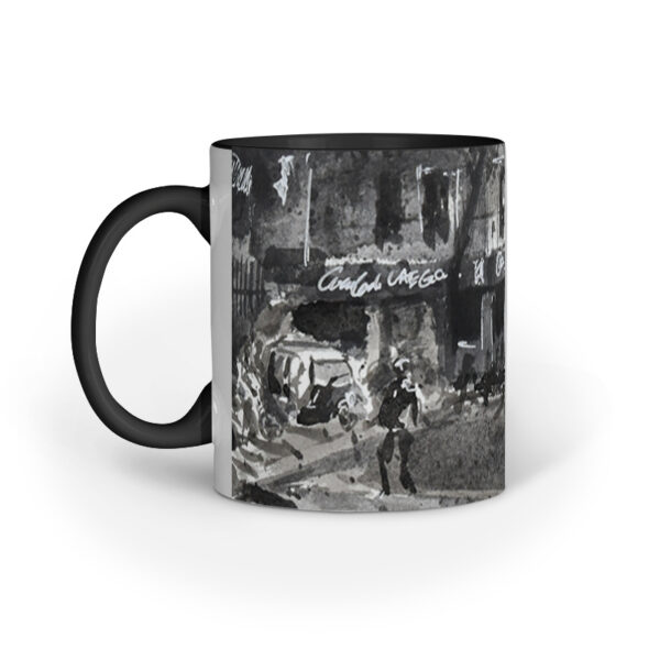 Café Goodluck Art Mug Left View