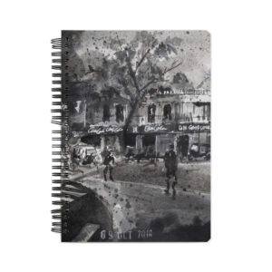 Café Goodluck Pune Art Notebook - Front View