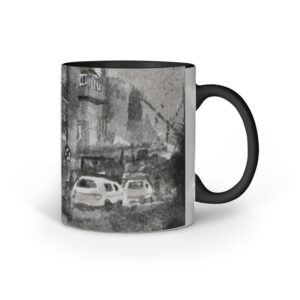 Hotel Tushar Building Mug – by Vijaykumar Kakade
