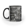 Hotel Tushar Building Urban Sketch – Mug by Vijaykumar Kakade