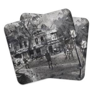 Café Goodluck Art Mousepad - Front View