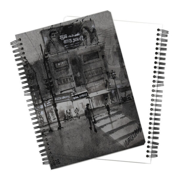 Nal Stop Signal Notebook - Front and Back View