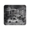 The White Car Mousepad