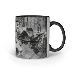 The White Car Mug - Right View