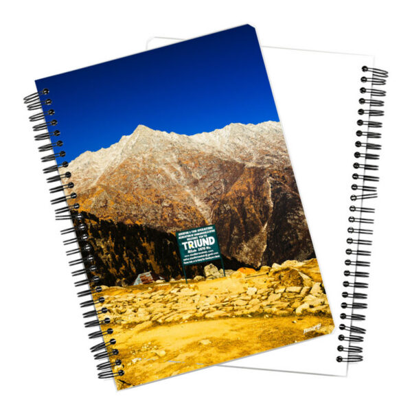 Before the Descent - Triund Notebook | Front Back