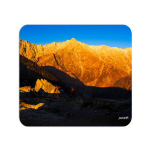 Last Light on the Dhauladhars - Premium Triund Mouse Pad