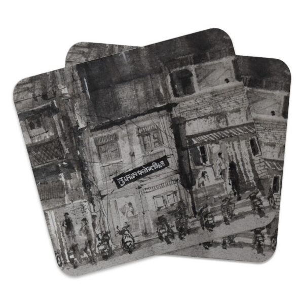 Tufaan Flour Mill Mousepad - Front and Back View