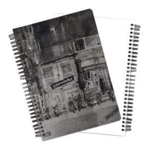 Tufaan Flour Mill Notebook - Front and Back View